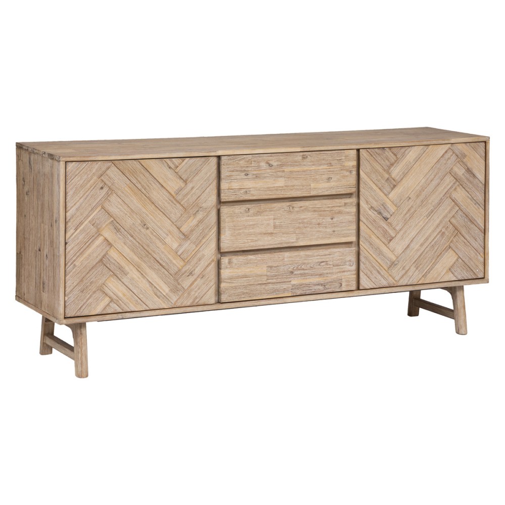 Buffet 2 portes et 3 tiroirs en bois