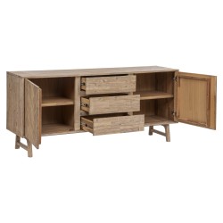 Buffet 2 portes et 3 tiroirs en bois