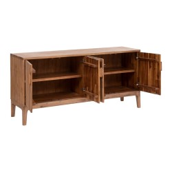 Buffet 4 portes en bois