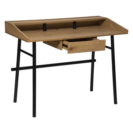 Bureau 1 tiroir en bois et en métal