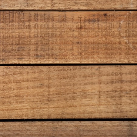 Console en métal et en bois