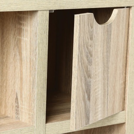 Meuble de rangement vertical en bois