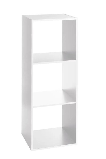 Etagère 3 cases blanc