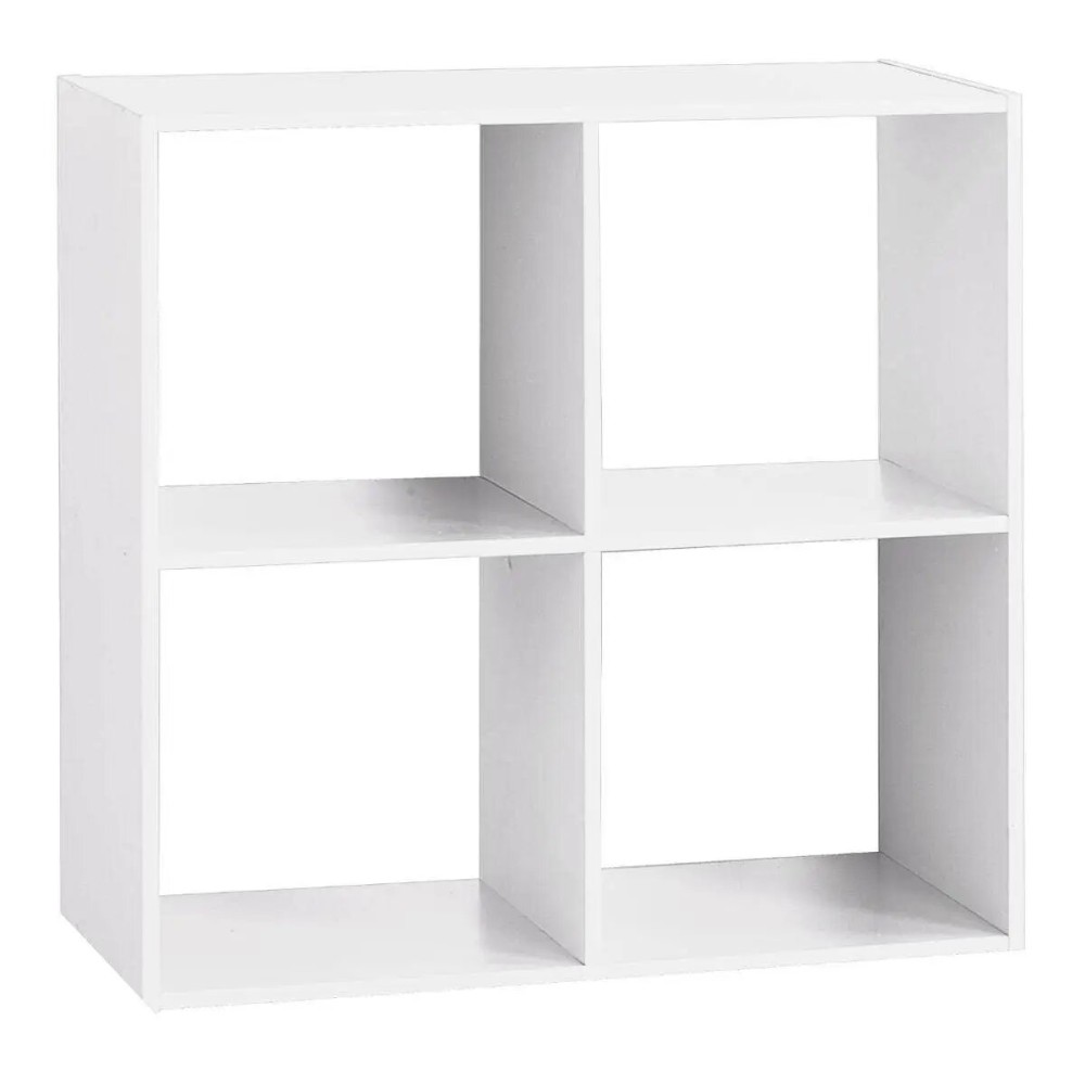 Etagère 4 cases blanc