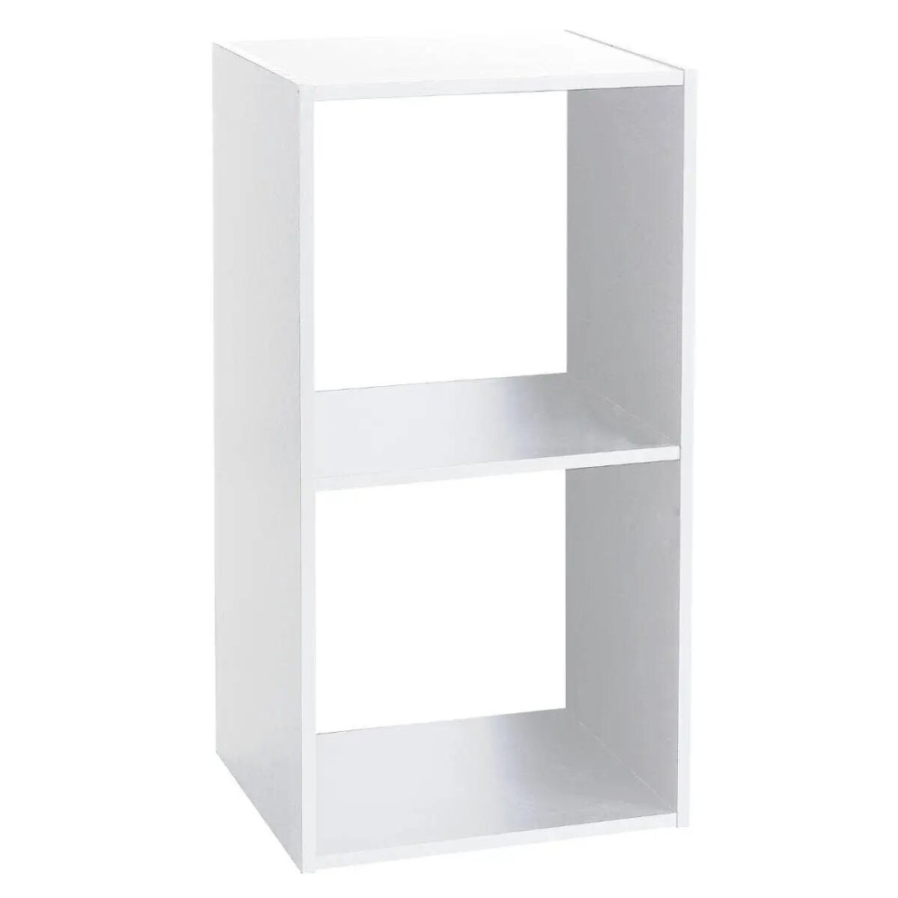 Etagère 2 cases blanc