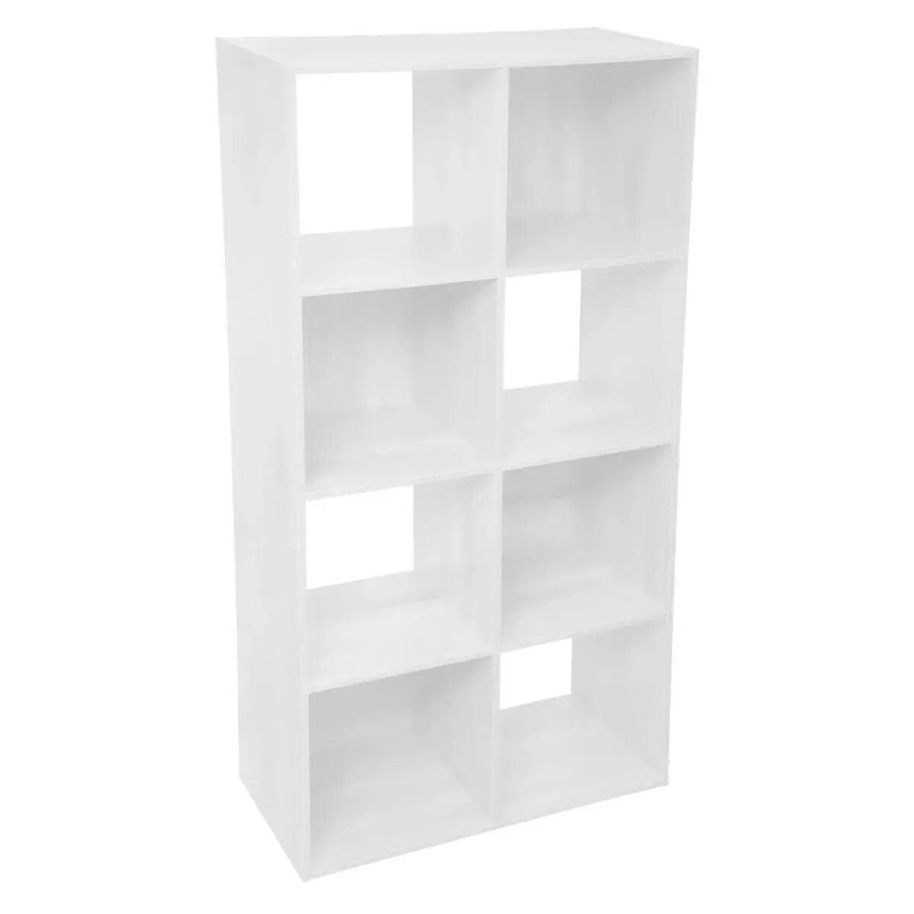 Etagère 8 cases blanc