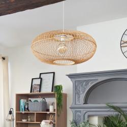 Suspension en bambou D.60 cm