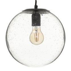 Suspension en verre D.25 cm