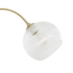 Lampadaire en métal H.150 cm