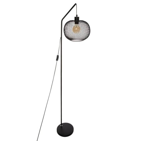 Lampadaire arc en métal H.158 cm