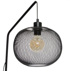 Lampadaire arc en métal H.158 cm