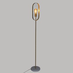 Lampadaire en métal H.155 cm