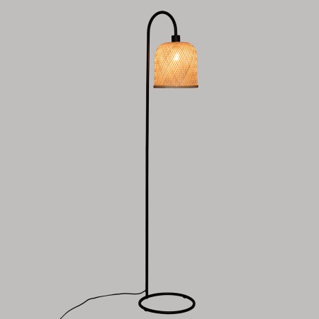 Lampadaire en bambou H.159 cm