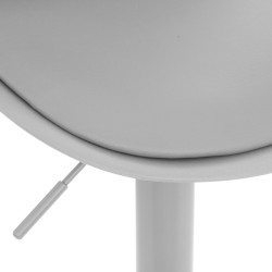 Tabouret de bar ajustable en métal