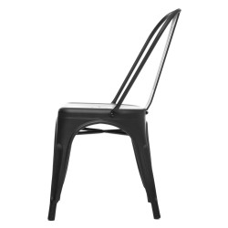 Chaise en métal