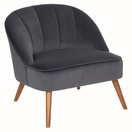 Fauteuil en velours