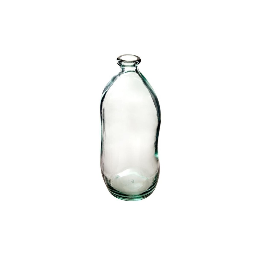 Vase bouteille H.35 cm en verre