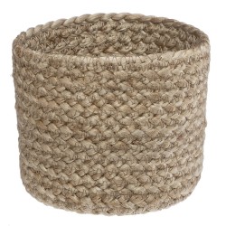 Lot de 3 paniers petits modèles en jute