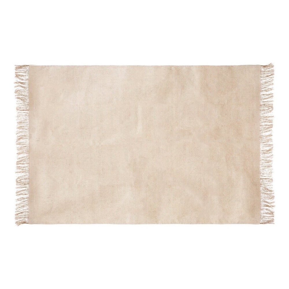 Tapis 170x120 cm en coton et en jute