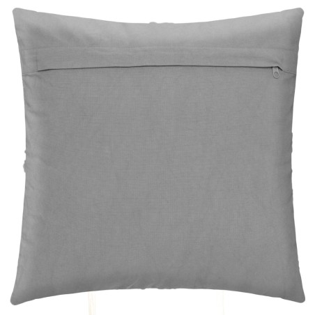 Coussin coton tufté 40x40 cm