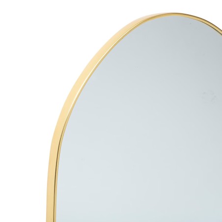 Miroir en bois H.39 cm doré