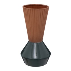 Vase H.25 cm en terre cuite