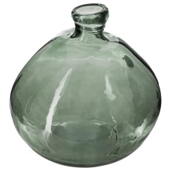 Vase rond en verre recyclé D.33 cm