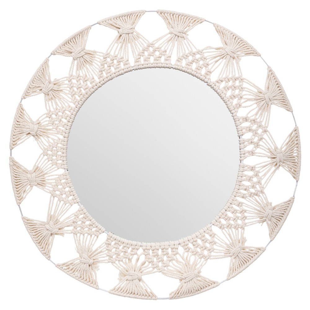 Miroir D.56 cm en coton