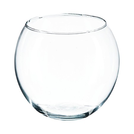 Vase boule transparent D.15 cm