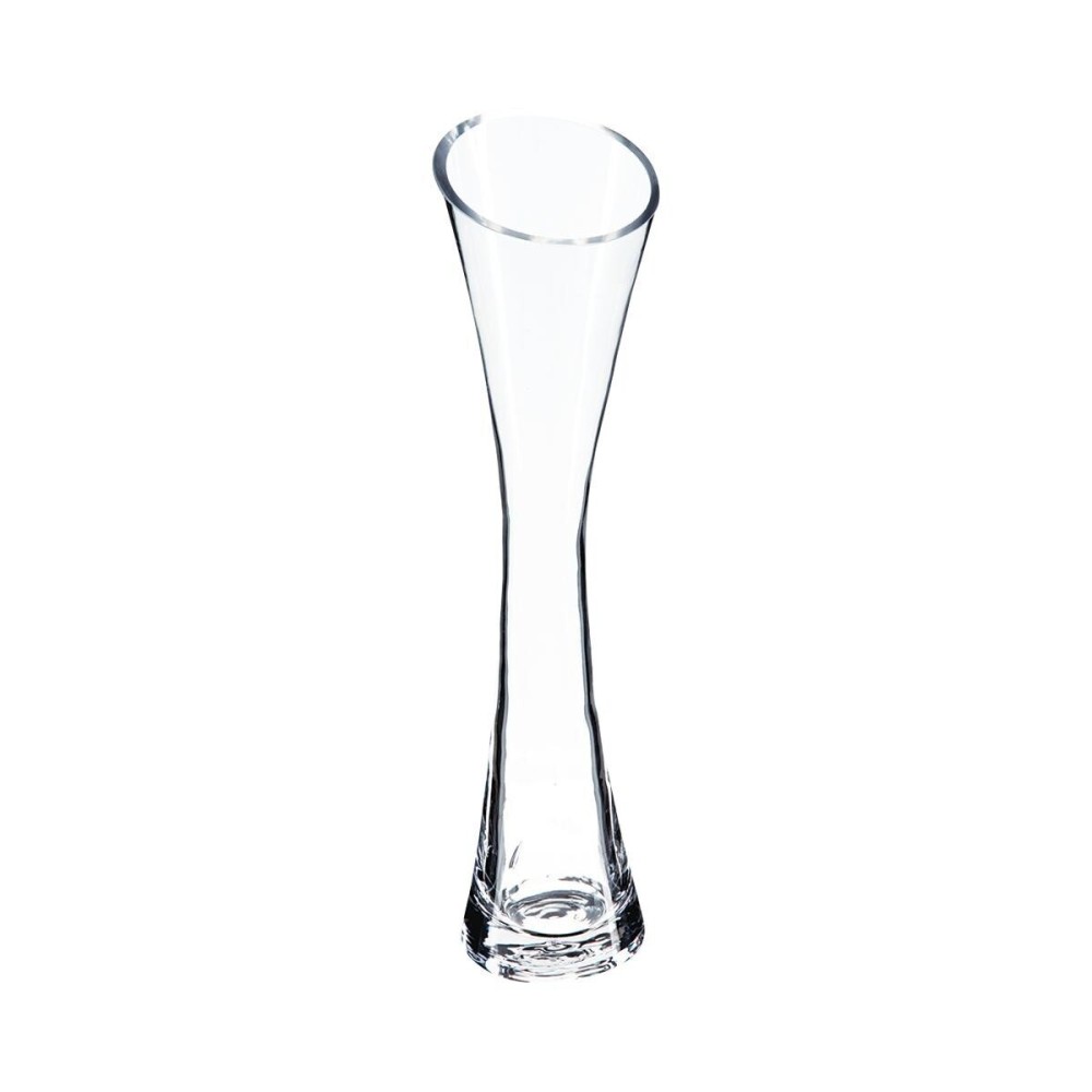 Soliflore évasé H.30 cm en verre