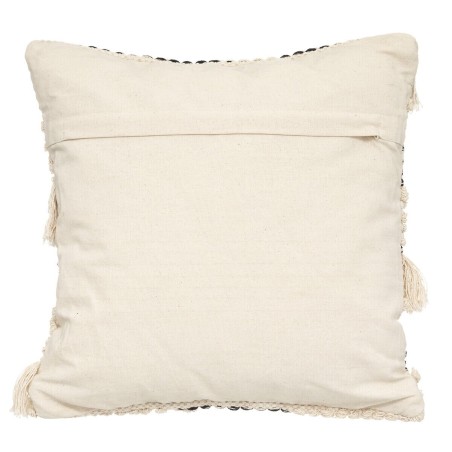 Coussin motif relief 45x45 cm en coton