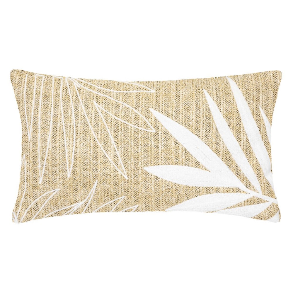 Coussin effet paille 30x50 cm