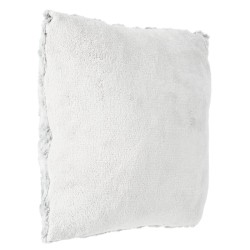 Coussin fourrure bouclé 45x45 cm