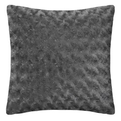 Coussin fourrure bouclé 45x45 cm