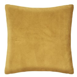 Coussin fourrure bouclé 45x45 cm