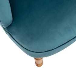 Fauteuil en velours